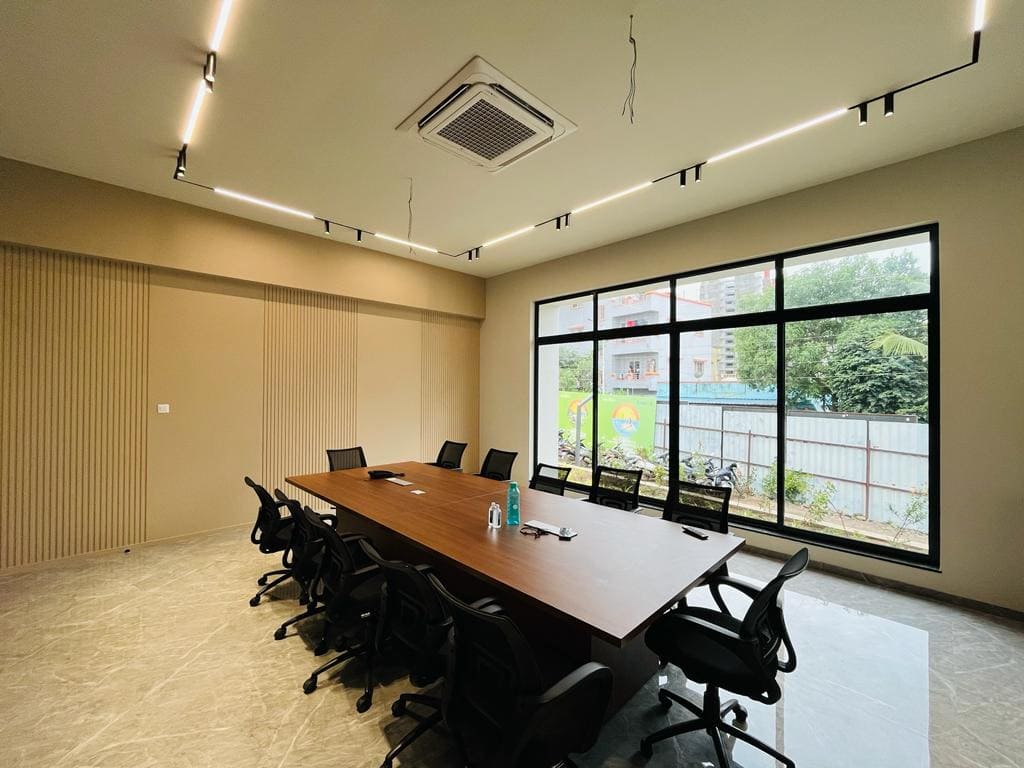 Retail showroom interior